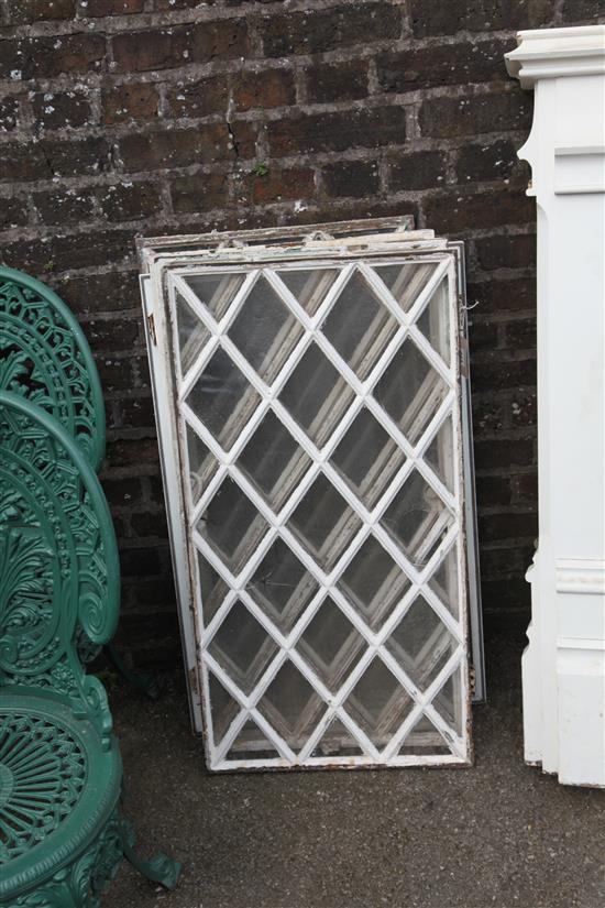 4 window panels & 2 others